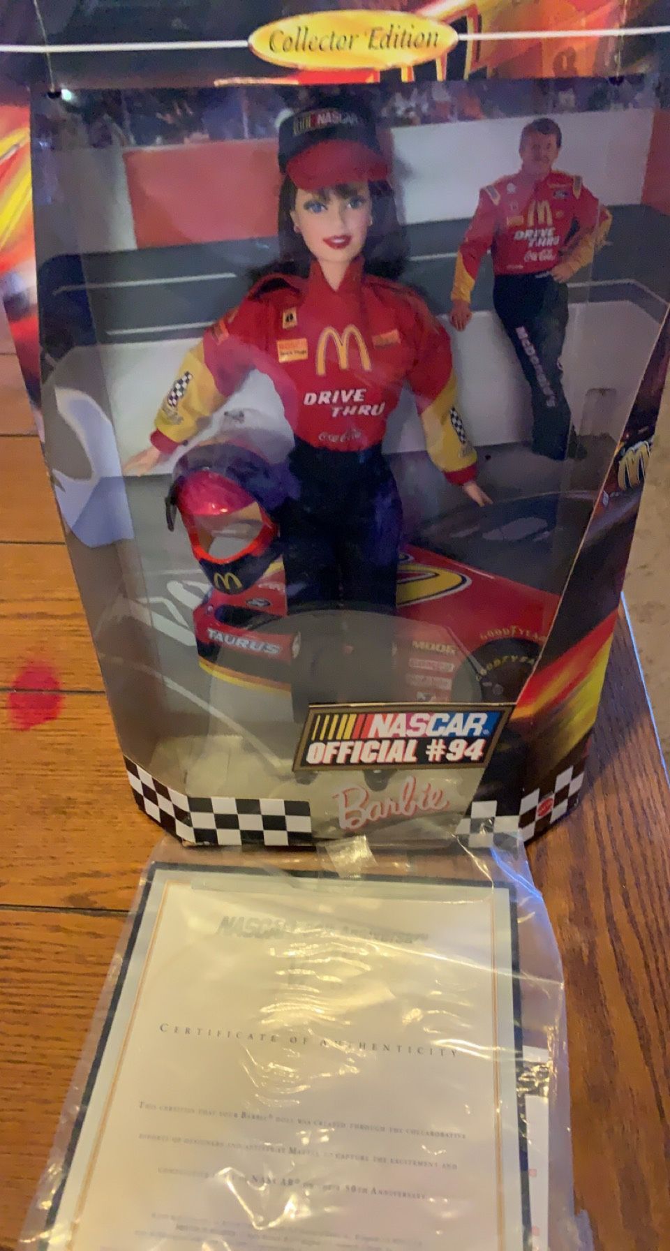 Barbie NASCAR McDonald’s Official #94