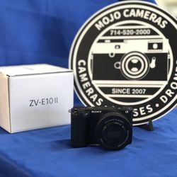 Sony ZVE10 Mk II 