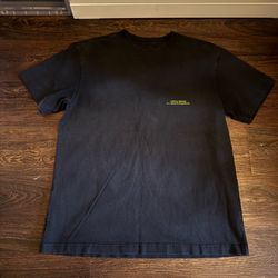 Used men’s purple brand tee script