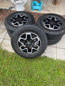 Ford bronco wheels and tires