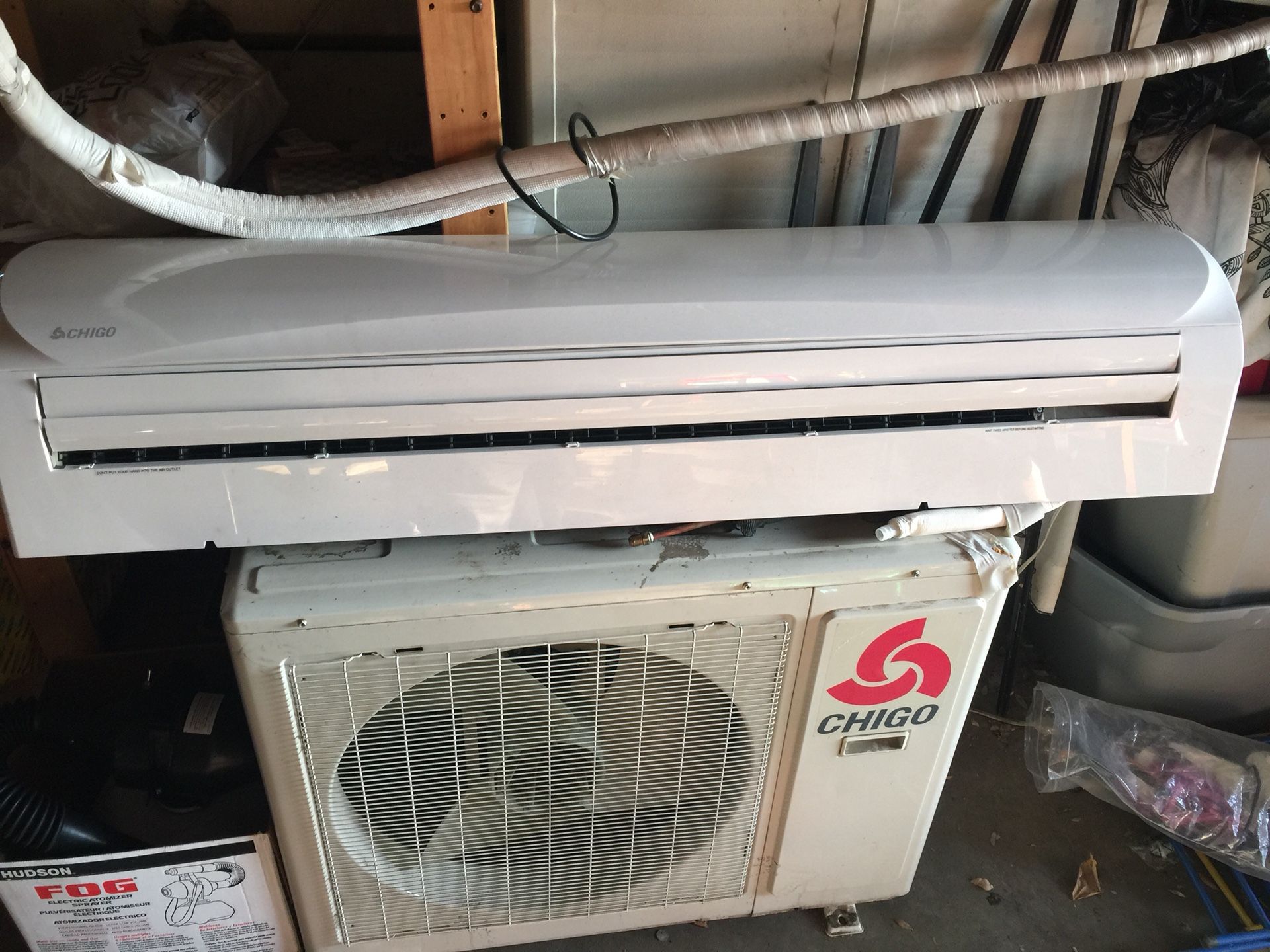 Chigo mini split ac and heater
