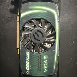 EVGA GeForce GTX 550 Ti.