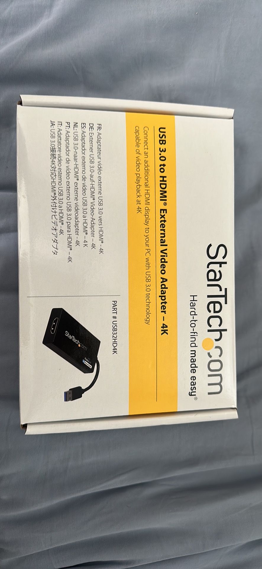 StarTech USB To HDMI Video Adapter 