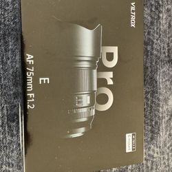 VILTROX 75mm f/1.2 F1.2 PRO E Lens