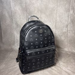 Black Mcm backpack Large