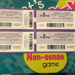 Six Flags Tickets