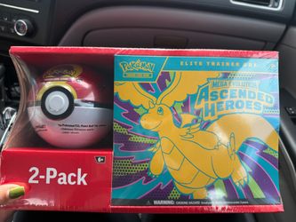 Pokemon TCG Mega Evolution Ascended Heroes Elite Trainer Box 2-Pack