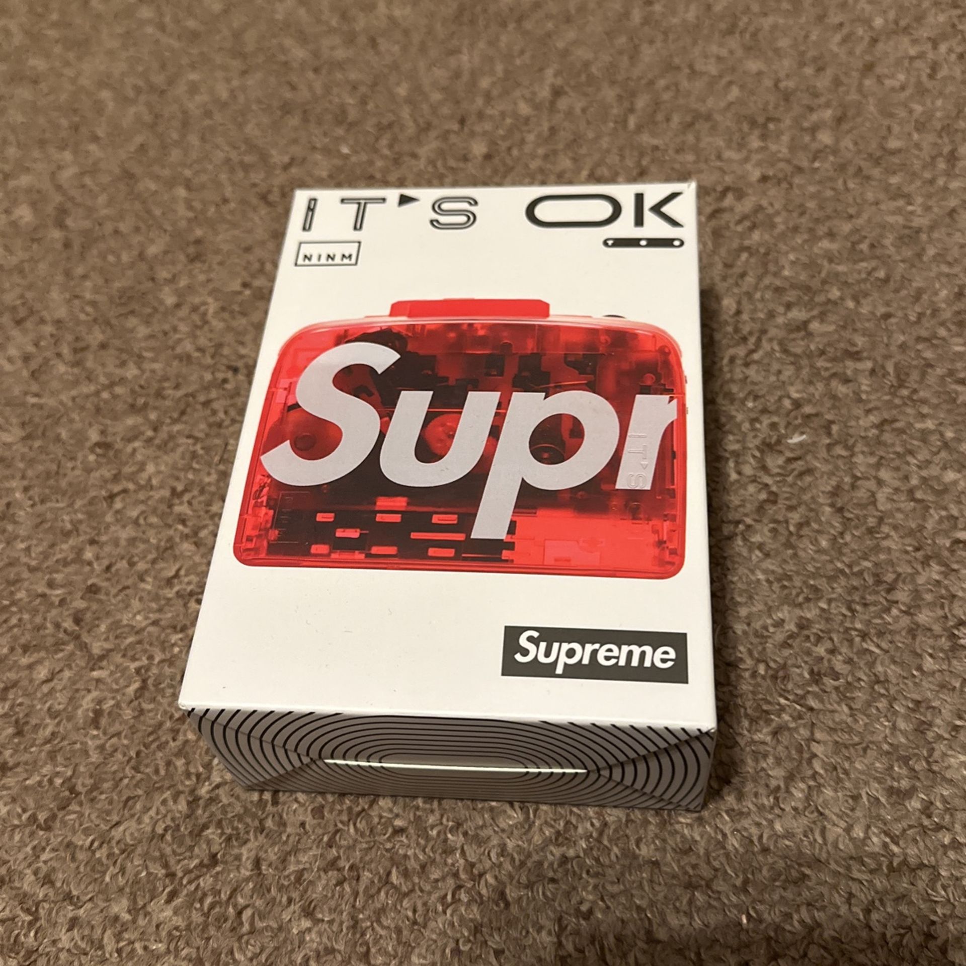 Supreme IT'S OK TOO Cassette Player Supreme IT'S OK TOO Cassette