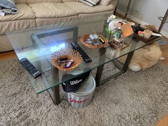 Glass top Coffee table