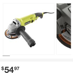 RYOBI 7.5 Amp 4.5 in. Corded Angle Grinder