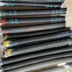 New Springs For A Garage Door , New/Used Panels