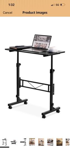 PORTABLE ROLLING DESK