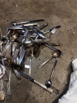Silver, spoons, and his forks