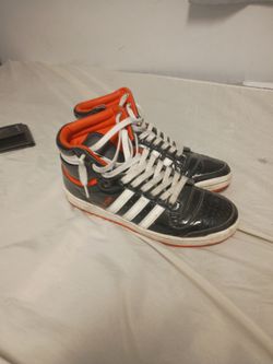 Orange and black Adidas TOP TEN