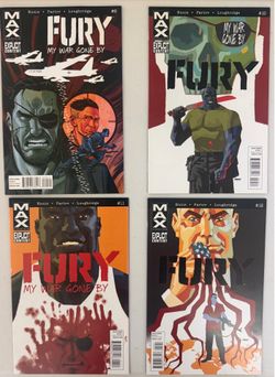 Fury Max My War Gone By 4 issue comic book lot
