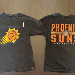 Set of 2 kids Suns basketball shirts size 8