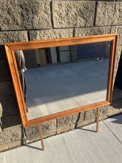 decorative maple mirror 