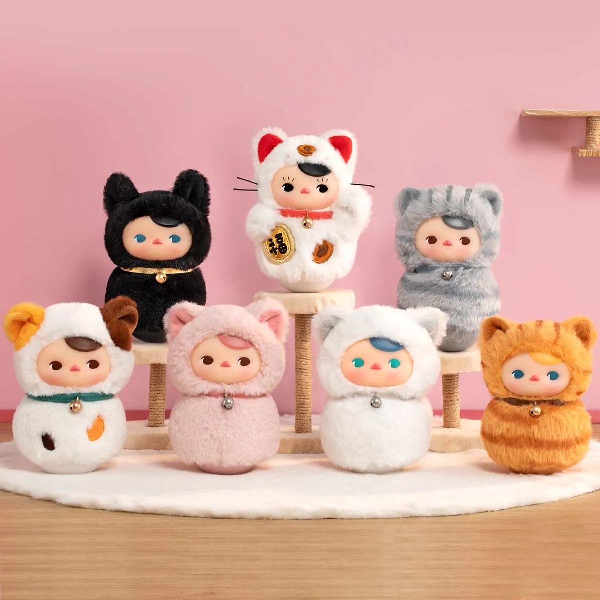 Popmart Pucky Roly Poly Plush Vinyl Plush Blind Box Might Have Secret