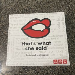 Thats What She Said Board game Card Game
