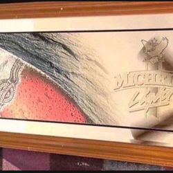 Large Michelob Mirror