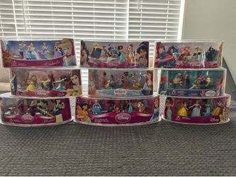 Disney Princess figurine sets from the Disney Store