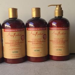 Shea Moisture Intensive Hydration Shampoo And Conditioner Set 