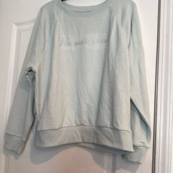 Women’s New Victoria Secret Rhinestone Sweatshirt  LG