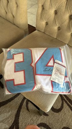 JSA Earl Campbell Signed Jersey