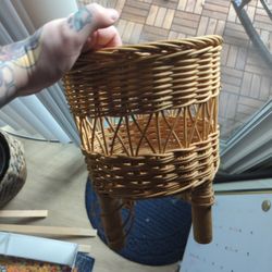 Woven Plant Stand