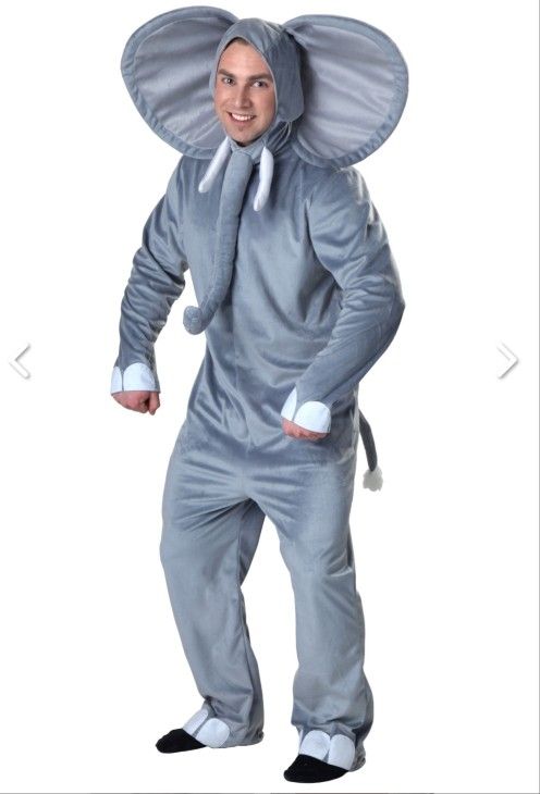 Adult Happy Elephant Costume