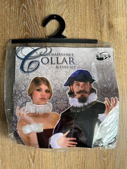 Renaissance collar & cuff set (costume accessories)