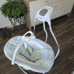 Ingenuity 2-in-1 6-Speed Multi-Direction Baby Swing & Rocker