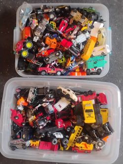 Large Lot of Die-Cast Toy Cars
