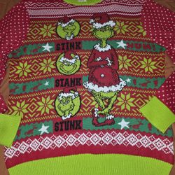 Grinch Ugly Sweater 