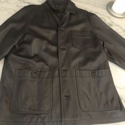 Structure Men’s Leather Jacket 