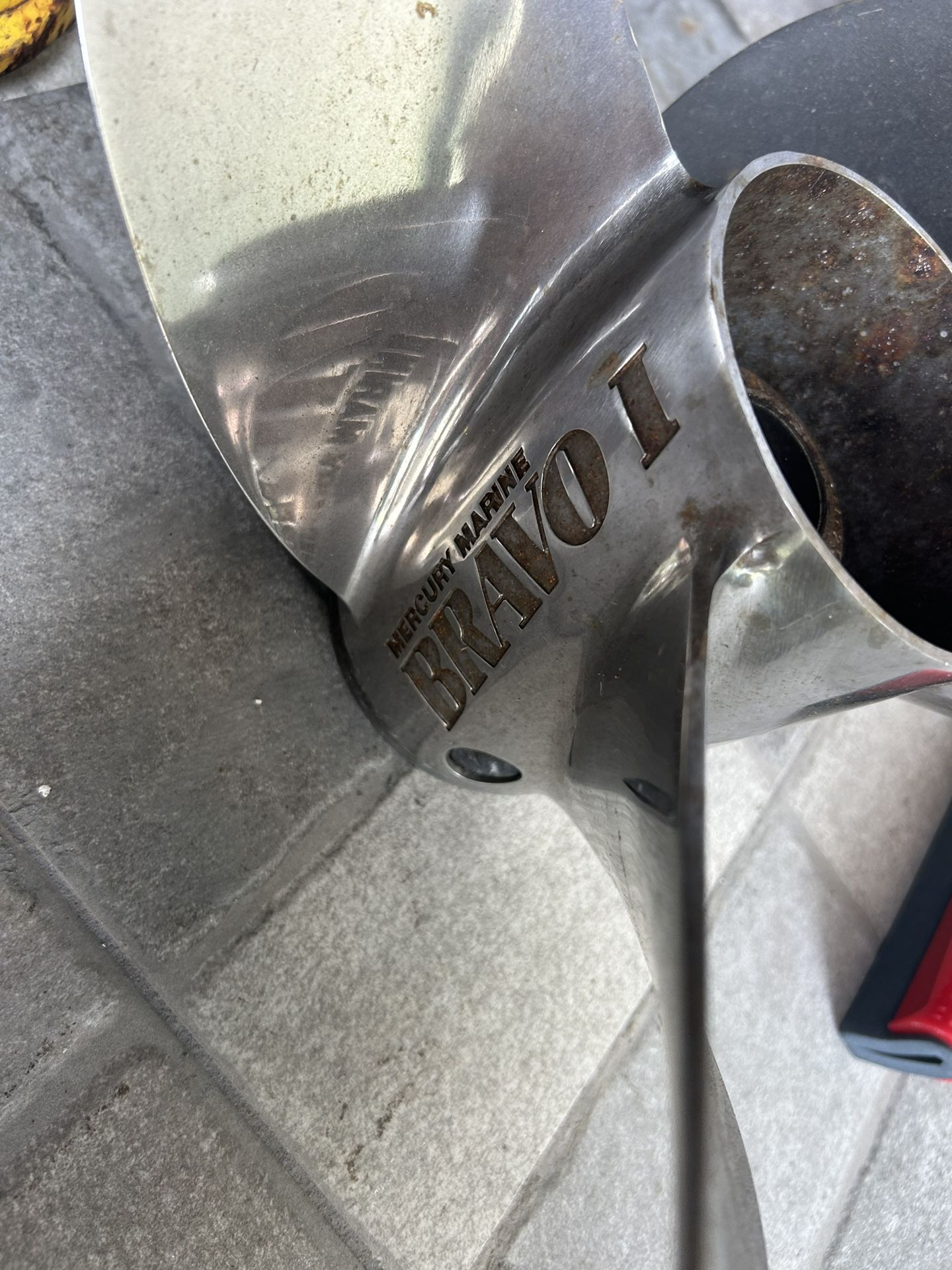 mercury bravo fs props