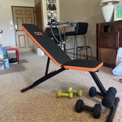 New Adjustable Workout Bench