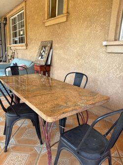 Granite table