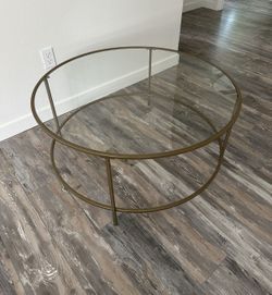 Round Glass Coffee Table