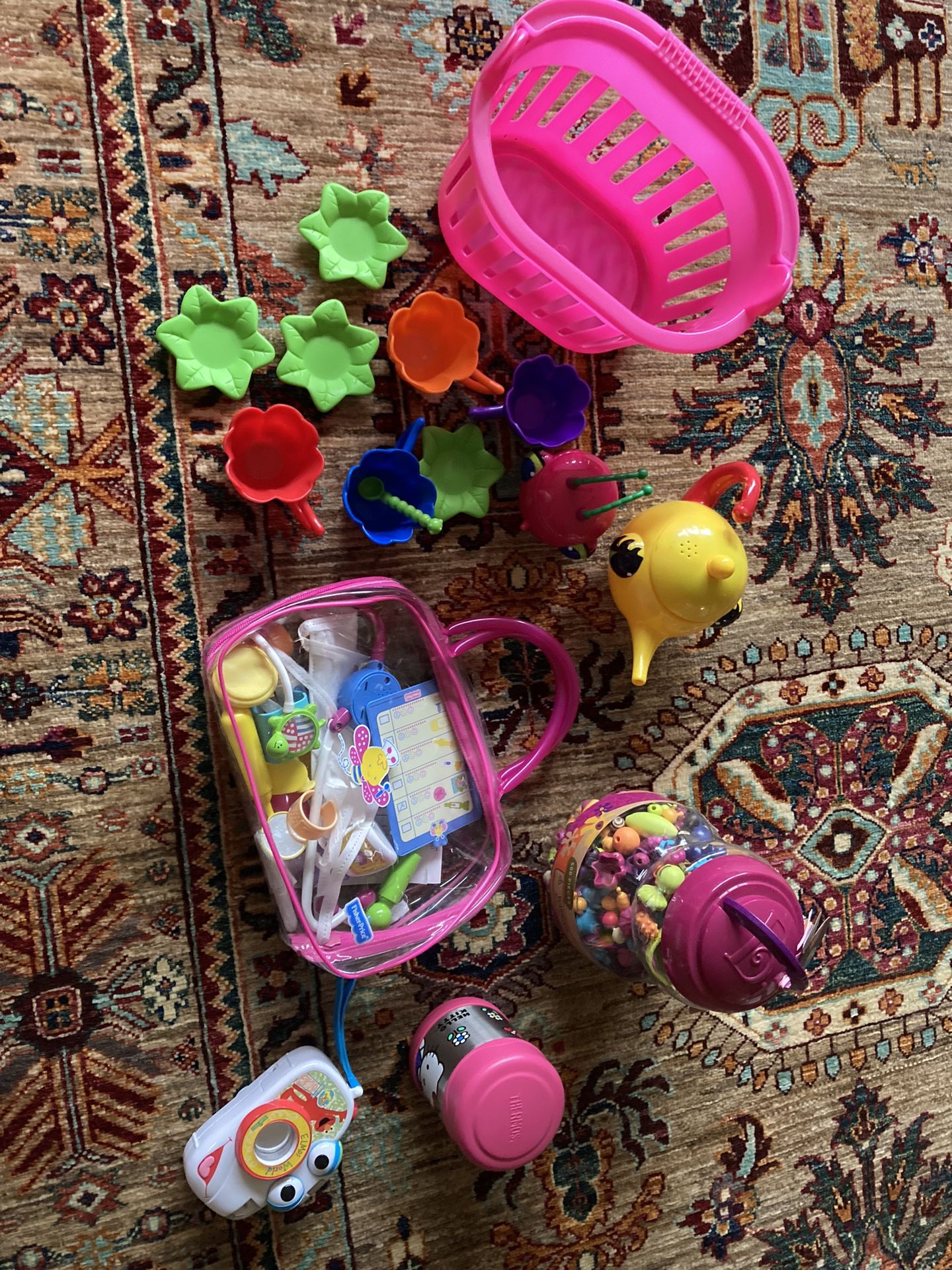 Play Tea Set Beads Camera Dr Set Hello Kitty Thermos