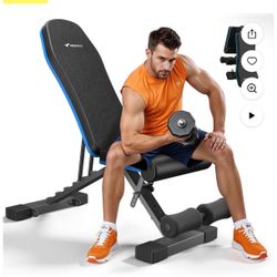 MERACH Adjustable Weight Bench 