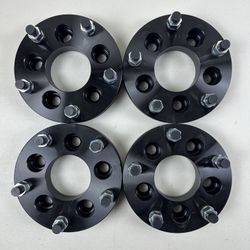 5x114.3 to 5x139.7 Wheel Spacer Adapters 1.25 inch Thick 1/2x20 Studs 73mm Bore Ford Jeep Set of 4