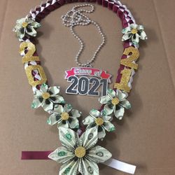 Congratulations Grad Class Of 2022 Money Lei 