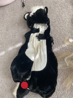 Halloween Skunk Costume- 12 Months 