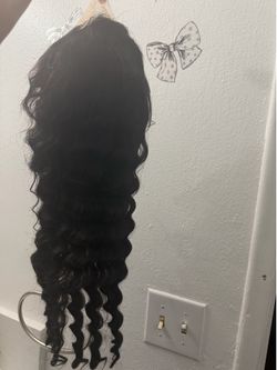 Human hair wig lace