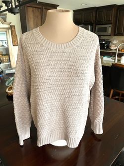 Waffle Knit Sweater (large)