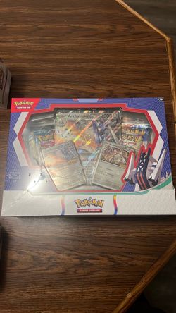 Pokemon Reshiram EX and Archaludon EX box