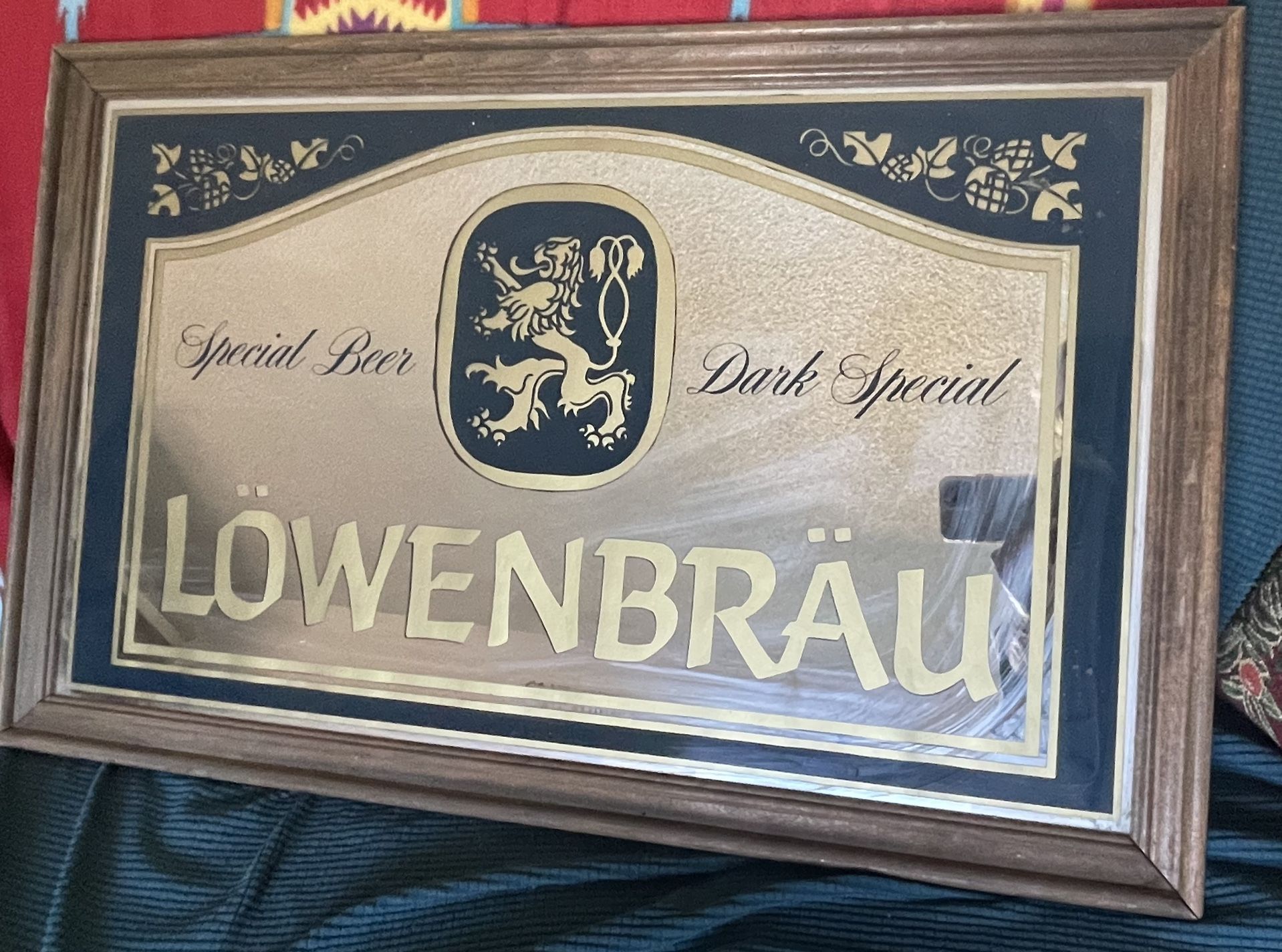 Bar Mirrors lowenbrau & Miller High Life
