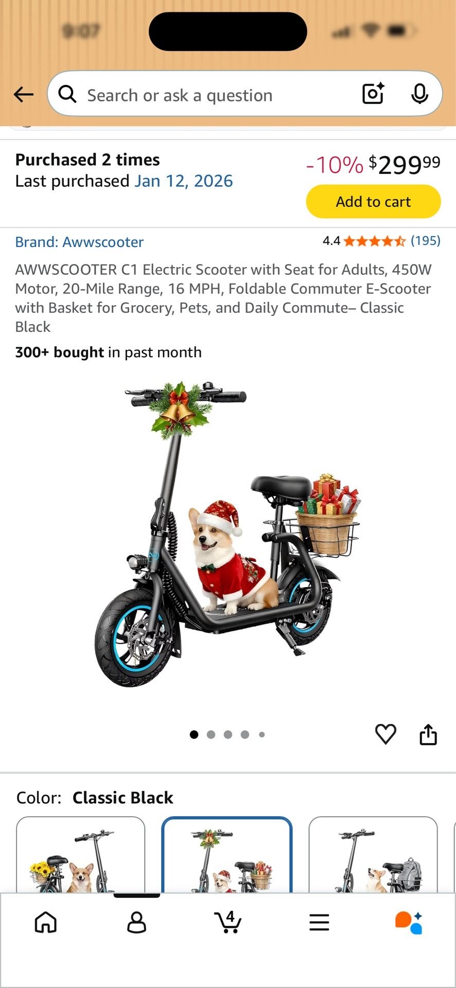 Electric scooter