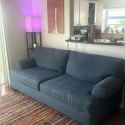 Blue Pull-Out Couch / Sofa bed 